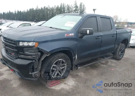 2020 Chevrolet Silverado 1500 4Wd Short Bed Lt Trail Boss из США, поврежденный, VIN 1GCPYFED5LZ147453